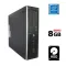 Комп'ютер HP Elite 8300 SFF / Intel Pentium G850 (2 ядра по 2.9 GHz) / 8 GB DDR3 / 500 GB HDD / DVD-RW б/в