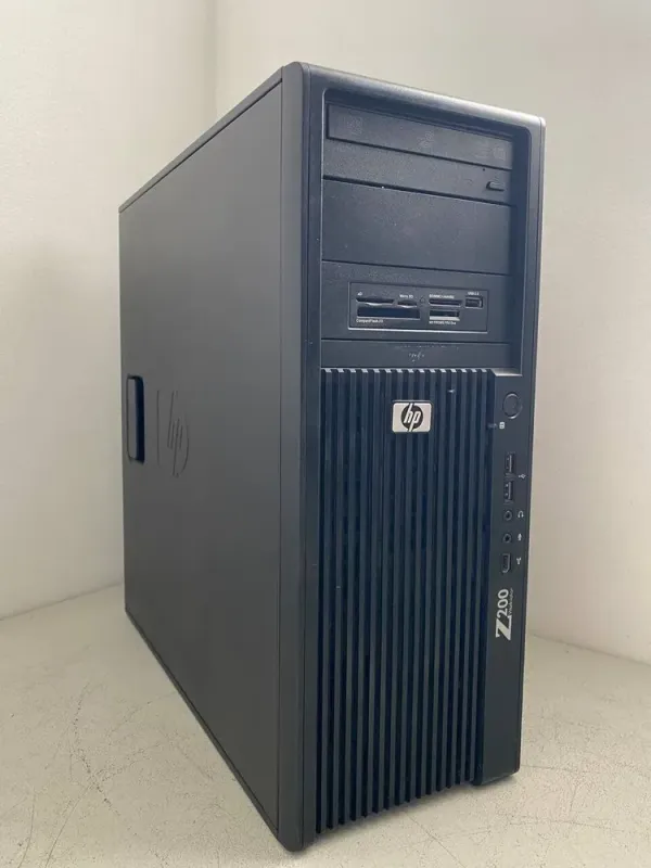 Комп'ютер HP Z200 Workstation Tower / Intel Core i7-860 (4 (8) ядра по 2,8 - 3,46 ГГц) / 16 ГБ DDR3 / 128 ГБ SSD + 250 ГБ HDD / nVidia Quadro 2000, 1 ГБ GDDR5, 128-біт / DVD-ROM б/в - зображення 3