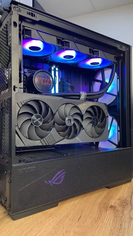 Збірка під замовлення: ігровий Lian Li LanCool 216 RGB Black Tower / Intel Core i5-14600KF (14 (20) ядер по 2.6 - 5.3 GHz) / 32 GB DDR5 / 4000 GB SSD M.2 / nVidia GeForce RTX 4070 Ti, 12 GB GDDR6X, 192-bit / HDMI / 850W - зображення 8