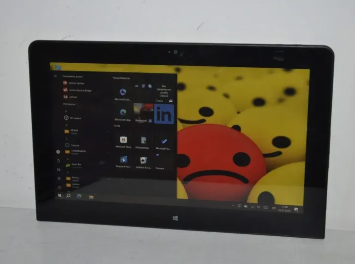 Ноутбук-трансформер Б-клас Lenovo ThinkPad Helix 20CH / 11.6" (1920x1080) TN Touch / Intel Core M-5Y10 (2 (4) ядра по 0.8 - 2.0 GHz) / 8 GB DDR3 / 256 GB SSD / Intel HD Graphics 5300 / WebCam / LTE / Windows 10 Pro б/в - зображення 8