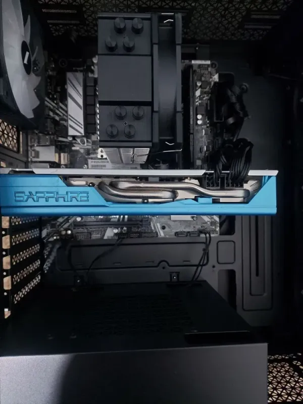 Ігровий ПК 1stPlayer Ariya AY7 Tower / Intel Core i5-9400 (6 ядер по 2.9 - 4.1 GHz) / 16 GB DDR4 / 480 GB SSD + 512 GB SSD M.2 / AMD Radeon RX 590, 8 GB GDDR5, 256-bit / 500W б/в - зображення 5