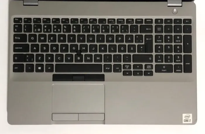 Мобільна робоча станція Б-класу Dell Precision 3551 / 15,6" (1920x1080) IPS / Intel Core i7-10750H (6 (12) ядер по 2,6 - 5,0 ГГц) / 16 ГБ DDR4 / 1000 ГБ SSD NVMe / nVidia Quadro P620, 4 ГБ GDDR5, 128-біт / WebCam / Win 11 Pro б/в - зображення 8