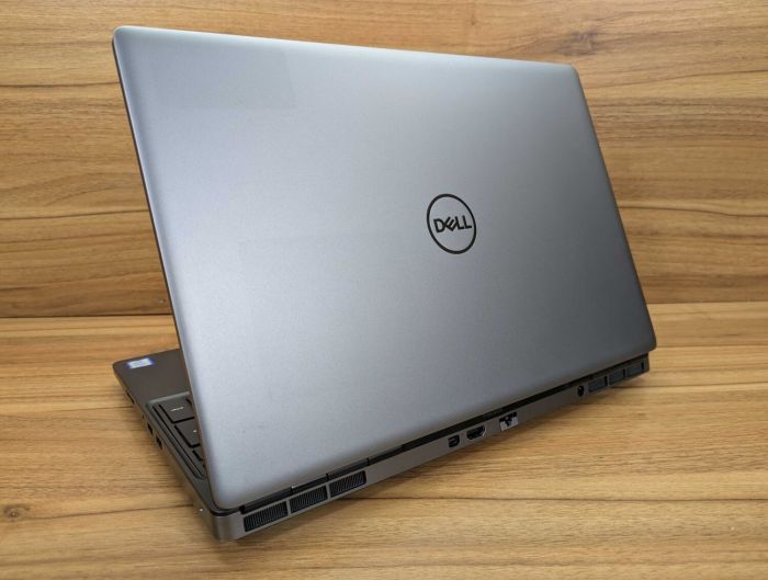 Мобильная рабочая станция Dell Precision 7550 / 15.6" (3840x2160) IPS / Intel Xeon W-10855M (6 (12) ядер по 2.8 - 5.1 GHz) / 32 GB DDR4 / 512 GB SSD / nVidia Quadro RTX 3000, 6 GB GDDR6, 192-bit / WebCam / Windows 10 б/в - изображение 7