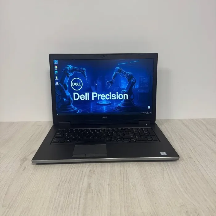 Ноутбук Б-клас Dell Precision 7740 / 17.3" (1920x1080) IPS / Intel Xeon E-2276M (6 (12) ядер по 2.8 - 4.7 GHz) / 32 GB DDR4 / 256 GB SSD / Intel UHD Graphics / WebCam б/в - зображення 2