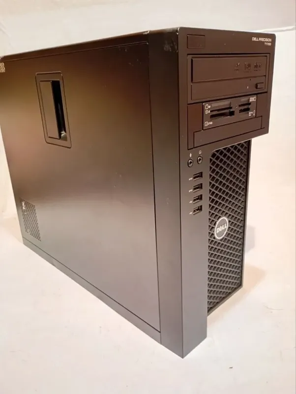 Робоча станція Б-клас Dell Precision T1700 Tower / Intel Core i7-4770 (4 (8) ядра по 3.4 - 3.9 GHz) / 16 GB DDR3 / 256 GB SSD + 1000 GB HDD / nVidia Quadro K620, 2 GB DDR3, 128-bit / DVD-RW б/в - зображення 4