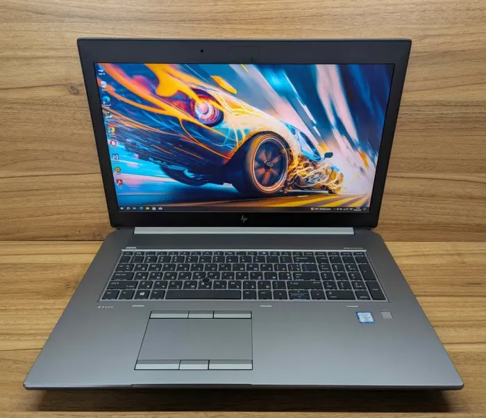 Мобільна робоча станція HP zBook 17 G6 / 17.3" (1920x1080) IPS / Intel Core i7-9850H (6 (12) ядер по 2.6 - 4.6 GHz) / 32 GB DDR4 / 512 GB SSD / nVidia Quadro RTX 3000, 6 GB GDDR6, 192-bit / TouchID / Windows 10 б/в - зображення 2