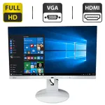 Монітор Fujitsu P24-9T / 24" (1920x1080) IPS / VGA, HDMI, DisplayPort, USB-Type-C, USB-Hub, Audio / Вбудовані колонки 2x 2W / VESA 100x100 б/в