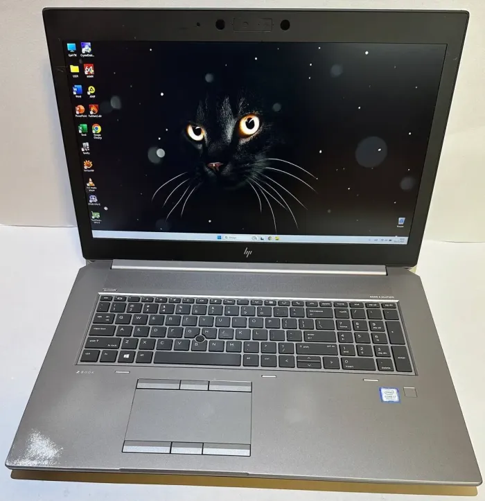 Мобільна робоча станція Б-класу HP zBook 17 G6 / 17,3" (1920x1080) IPS / Intel Core i7-9850H (6 (12) ядер по 2,6 - 4,6 ГГц) / 32 ГБ DDR4 / 1000 ГБ SSD / nVidia Quadro RTX 3000, 6 ГБ GDDR6, 192-біт / WebCam б/в - изображение 2