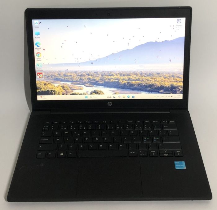 Ультрабук Б-клас HP ProBook Fortis G9 / 14" (1366x768) TN / Intel Pentium Silver N6000 (4 ядра по 1,1 - 3,3 ГГц) / 8 ГБ DDR4 / 128 ГБ SSD / Intel UHD Graphics / WebCam / Win 11 Pro б/в - зображення 2