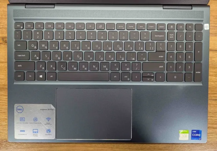 Ігровий ноутбук Dell Inspiron 16 7610 / 16" (3072x1920) IPS / Intel Core i7-11800H (8 (16) ядер по 2,3 - 4,6 ГГц) / 32 ГБ DDR4 / 1000 ГБ SSD / nVidia GeForce RTX 3060, 6 ГБ GDDR6, 192-біт / Веб-камера / Windows 11 б/в - зображення 3