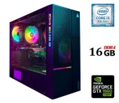 Ігровий ПК Azza Tower / Intel Core i5-9400F (6 ядер по 2.9 - 4.1 GHz) / 16 GB DDR4 / 500 GB SSD / nVidia GeForce GTX 1660 Super, 6 GB GDDR6, 192-bit / 600W б/в