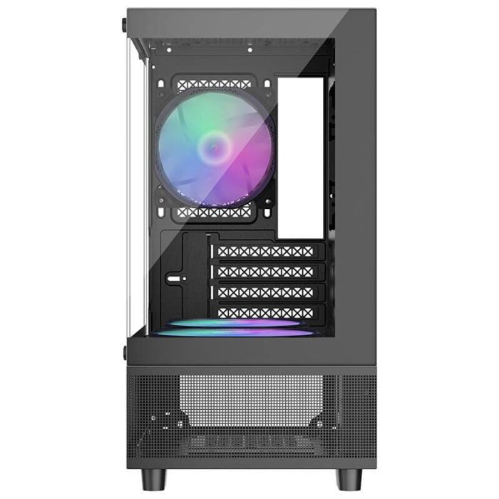 Ігровий ПК FORSAGE Mi2-A-BK-2F7R-1F7 Black Tower / Intel Core i5-10400F (6 (12) ядер по 2,9 - 4,3 ГГц) / 8 ГБ DDR4 / 480 ГБ SSD / nVidia GeForce GTX 1070 Ti, 8 ГБ GDDR5, - зображення 3