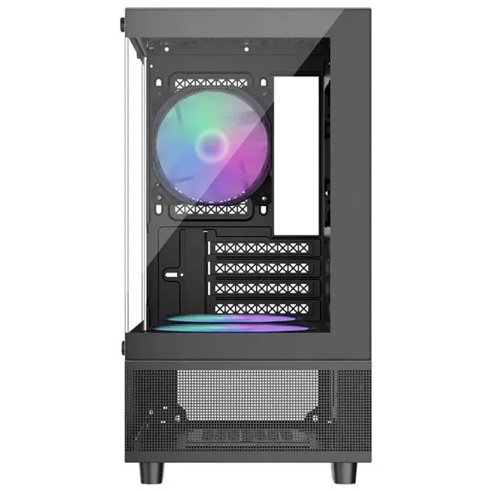 Ігровий ПК FORSAGE Mi2-A-BK-2F7R-1F7 Black Tower / Intel Core i5-10400F (6 (12) ядер по 2,9 - 4,3 ГГц) / 8 ГБ DDR4 / 480 ГБ SSD / nVidia GeForce GTX 1070 Ti, 8 ГБ GDDR5, - зображення 3