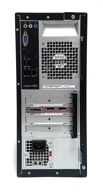 Ігровий ПК Dell Inspirion 3650 / Intel Core i3-6100 (2 (4) ядра по 3,7 ГГц) / 8 ГБ DDR3 / 256 ГБ SSD / nVidia GeForce GTX 745, 2 ГБ GDDR3, 128-біт / Wi-Fi+Bluetooth / DVD / Win 10 Home Lic б/в - зображення 2
