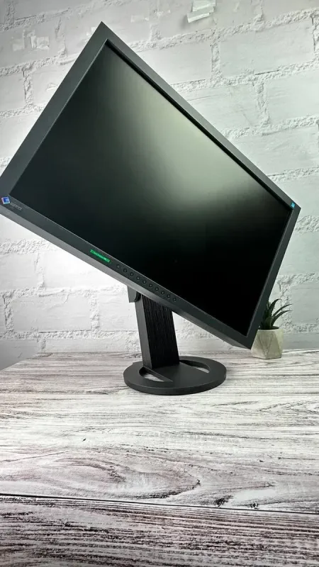 Монітор EIZO FlexScan S2402W / 24" (1920x1200) TN / DVI, VGA, Audio / вбудовані колонки 2х 1W б/в - зображення 2