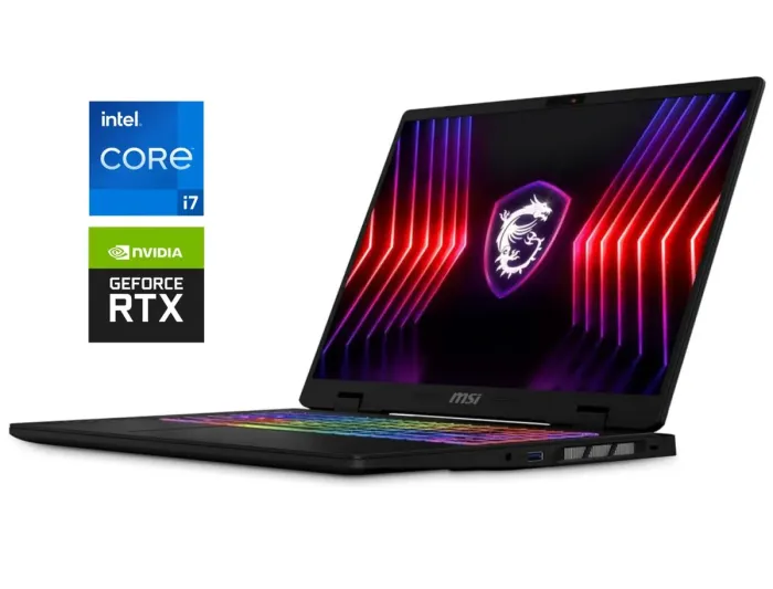 Ігровий ноутбук MSI Gaming Crosshair 16 A13VGK-815US / 16" (1920x1080) IPS / Intel Core i7-13620H (10 (16) ядер по 3.6 - 4.9 GHz) / 16 GB DDR5 / 1000 GB SSD NVMe / nVidia GeForce RTX 4070, 8 GB GDDR6, 128-bit / WebCam / Win 11 Home - зображення 1