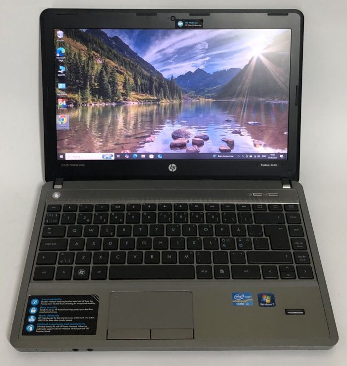 Ноутбук HP ProBook 4340s / 13.3" (1366x768) TN / Intel Core i3-2370M (2 (4) ядра по 2.4 GHz) / 4 GB DDR3 / 320 GB HDD / Intel HD Graphics 3000 / WebCam / DVD-ROM б/в - зображення 2