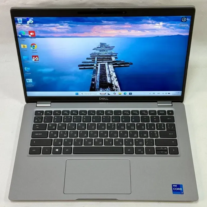 Ультрабук Б-клас Dell Latitude 5420 / 14" (1920x1080) IPS Touch / Intel Core i7-1185G7 (4 (8) ядра по 3.0 - 4.2 GHz) / 32 GB DDR4 / 512 GB SSD / Intel Iris X Graphics / WebCam / Windows 11 Pro б/в - зображення 5