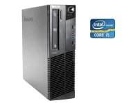 ПК Lenovo ThinkCentre M71e SFF / Intel Core i5-2500 (4 ядра по 3.3 - 3.7 GHz) / 4 GB DDR3 / 500 GB HDD / Intel HD Graphics 2000 / DVD-RW б/в