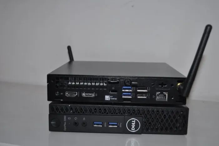 Неттоп Dell OptiPlex 3060 Micro USFF / Intel Core i3-8100T (4 ядра по 3.1 GHz) / 12 GB DDR4 / 240 GB SSD / Intel UHD Graphics 630 / Wi-Fi / Windows 11 Pro б/в - зображення 7