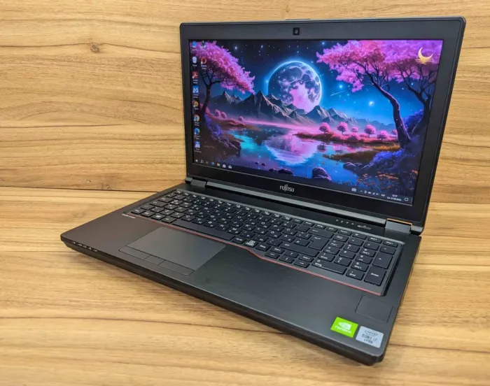 Мобільна робоча станція Fujitsu Celsius H7510 / 15,6" (1920x1080) IPS / Intel Core i7-10850H (6 (12) ядер по 2,7 - 5,1 ГГц) / 32 ГБ DDR4 / 512 ГБ SSD / nVidia Quadro T1000, 4 ГБ GDDR6, 128-біт / WebCam / HDMI / Windows 10 б/в - зображення 5