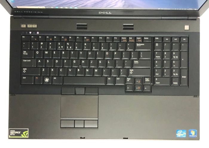 Мобільна робоча станція Dell Precision M6600 / 17,3" (1920x1080) TN / Intel Core i7-2620M (2 (4) ядра по 2,7 - 3,4 ГГц) / 8 ГБ DDR3 / 256 ГБ SSD / nVidia Quadro 3000M, 2 ГБ GDDR5, 256-біт / DVD-ROM б/в - изображение 8