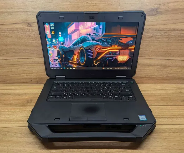 Захищений ноутбук Dell Latitude 14 Rugged 5414 / 14" (1920x1080) IPS / Intel Core i5-6300U (2 (4) ядра по 2.4 - 3.0 GHz) / 8 GB DDR4 / 512 GB SSD / Intel HD Graphics 520 / WebCam / HDMI / Windows 10 б/в - зображення 2