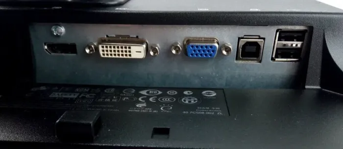 Монітор HP ZR22w/22" (1920x1080) IPS/DVI, VGA, DisplayPort/VESA 100x100 + Кабель живлення б/в - зображення 4