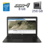 Робоча станція Б-клас HP ZBook 15u G4 / 15.6" (1920x1080) TN / Intel Core i7-7500U (2 (4) ядра по 2.7 - 3.5 GHz) / 8 GB DDR4 / 256 GB SSD / AMD FirePro W4190M, 2 GB GDDR5, 128-bit / WebCam б/в