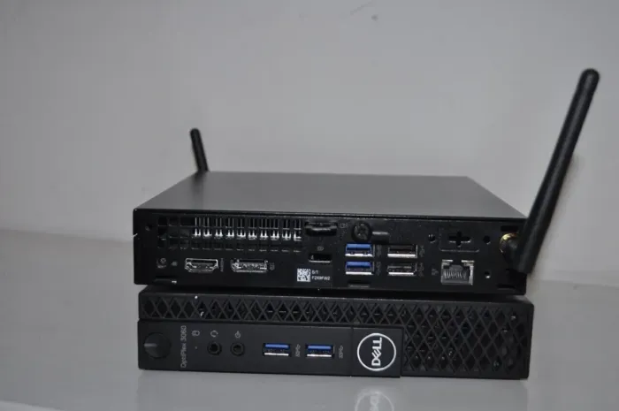 Неттоп Dell OptiPlex 3060 Micro USFF / Intel Core i3-8100T (4 ядра по 3.1 GHz) / 16 GB DDR4 / 1000 GB SSD / Intel UHD Graphics 630 / Wi-Fi / Windows 11 Pro б/в - зображення 8