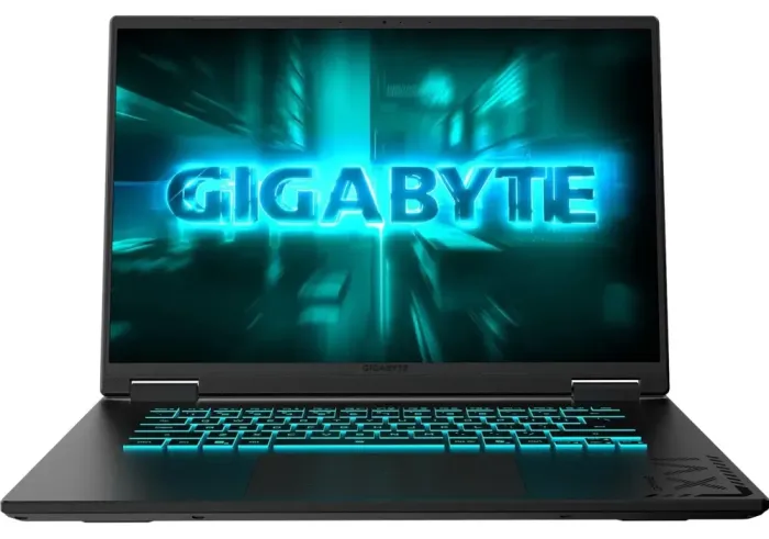 Ігровий ноутбук Gigabyte Gaming A16 (3VHK3EE893SD) / 16" (1920x1200) IPS / AMD Ryzen 7 260 (8 (16) ядер по 3,8 - 5,1 ГГц) / 16 ГБ DDR5 / 512 ГБ SSD / nVidia GeForce RTX 5060, 8 ГБ GDDR7, 128-bit / WebCam - зображення 2