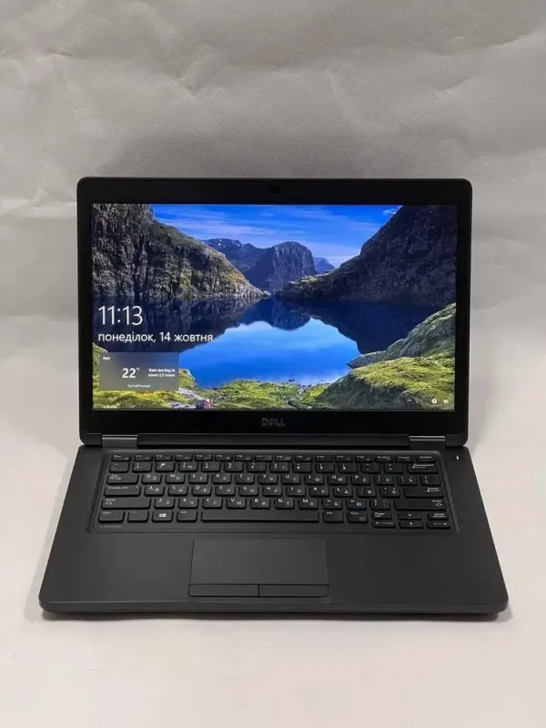 Ультрабук Б-клас Dell Latitude 5490/14" (1366x768) TN / Intel Core i3-8130U (2 (4) ядра по 2.2 - 3.4 GHz) / 8 GB DDR4 / 128 GB SSD / Intel HD Graphics 620  / WebCam / Windows 10 Pro + Бездротова мишка б/в - зображення 3