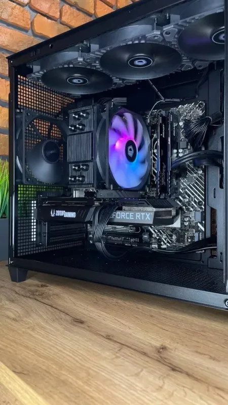 Ігровий ПК Asus Prime AP201 Black Tower / Core i5-12400F (6(12) ядра по 2.5-4.4GHz) / 16GB DDR4 / 1000GB SSD M.2 / GeForce RTX 3070, 8GB GDDR6, 256bit / HDMI / 750W - зображення 7