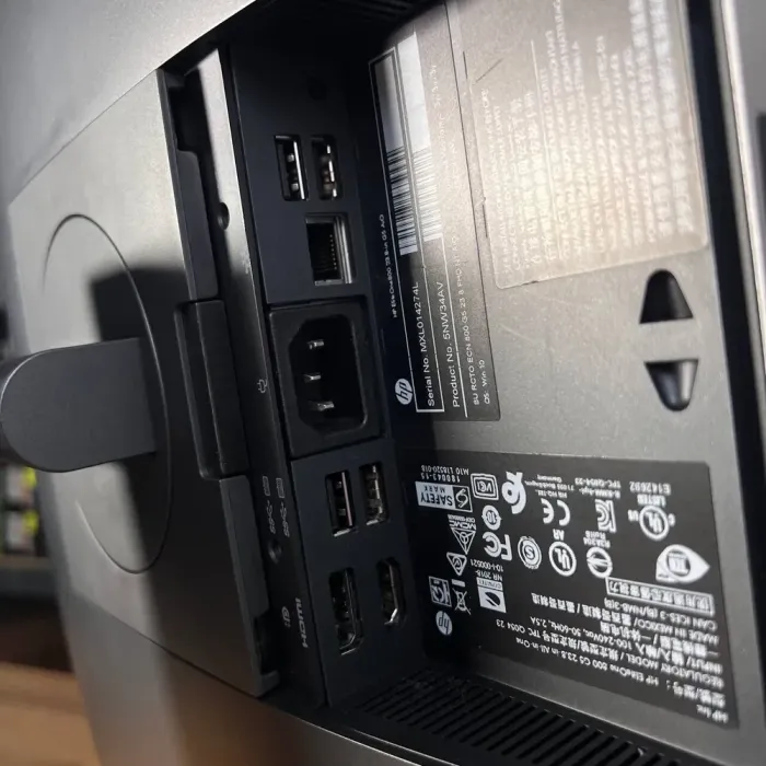 Моноблок HP EliteOne 800 G5 All-in-One / 24" (1920x1080) IPS / Intel Core i7-9700 (8 ядер по 3.0 - 4.7 ГГц) / 16 ГБ DDR4 / 512 ГБ SSD / Intel UHD Graphics 630 / DVD-ROM / WebCam / Wi-Fi / Bluetooth б/в - зображення 10