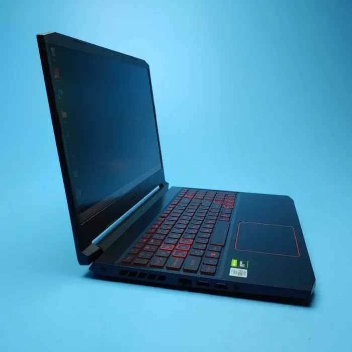 Ігровий ноутбук Acer Nitro 5 AN515-55 / 15.6" (1920x1080) IPS / Intel Core i5-10300H (4 (8) ядра по 2.5 - 4.5 GHz) / 16 GB DDR4 / 512 GB SSD / nVidia GeForce GTX 1650 Ti, 4 GB GDDR6, 128-bit / WebCam / Win 11 Home б/в - зображення 4