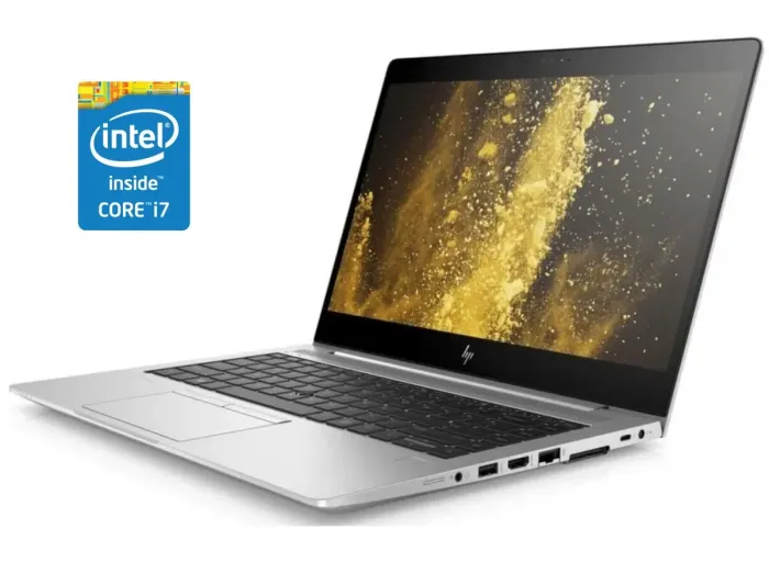 Ультрабук Б-клас HP EliteBook 840 G5 / 14" (1920x1080) TN / Intel Core i7-8650U (4 (8) ядра по 1.9 - 4.2 GHz) / 16 GB DDR4 / 256 GB SSD M.2 / Intel UHD Graphics 620 / WebCam / Win 10 б/в - зображення 1
