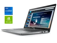 Мобільна робоча станція Dell Precision 3480 / 14" (1920x1080) IPS / Intel Core i7-1360P (12 (16) ядер по 3.7 - 5.0 GHz) / 16 GB DDR5 / 512 GB SSD M.2 / nVidia RTX A500, 4 GB GDDR6, 64-bit / WebCam / Win 11 Pro б/в