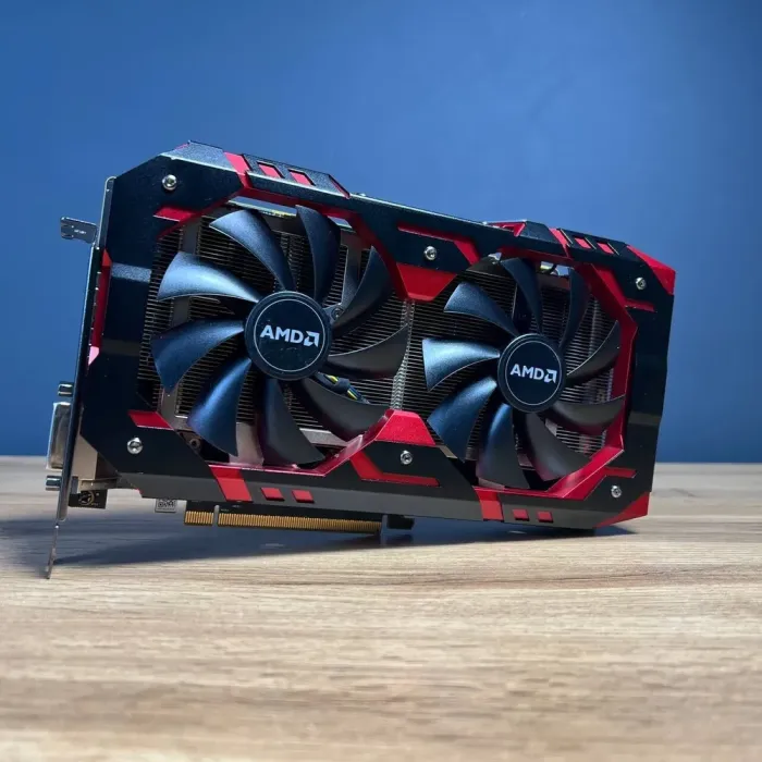Дискретна відеокарта PowerColor AMD Radeon RX 580, 8 GB GDDR5, 256-bit / 1x DVI, 1x HDMI, 3x DisplayPort б/в - зображення 2