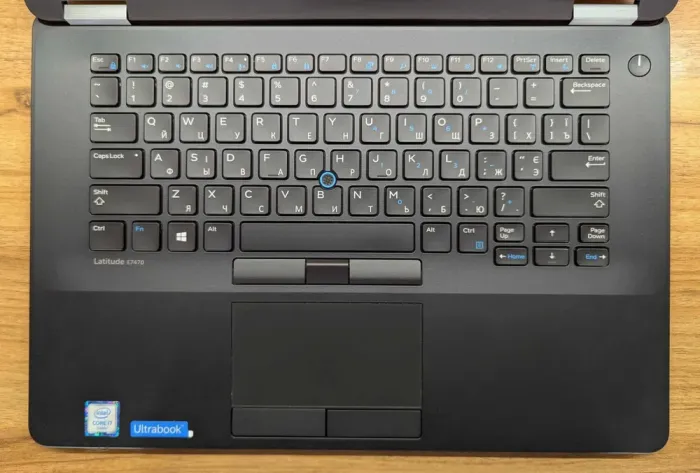 Ультрабук Dell Latitude E7470 / 14" (1920x1080) IPS / Intel Core i7-6600U (2 (4) ядра по 2.6 - 3.4 GHz) / 8 GB DDR4 / 256 GB SSD / Intel HD Graphics 520 / WebCam / HDMI / Windows 10 б/в - зображення 3