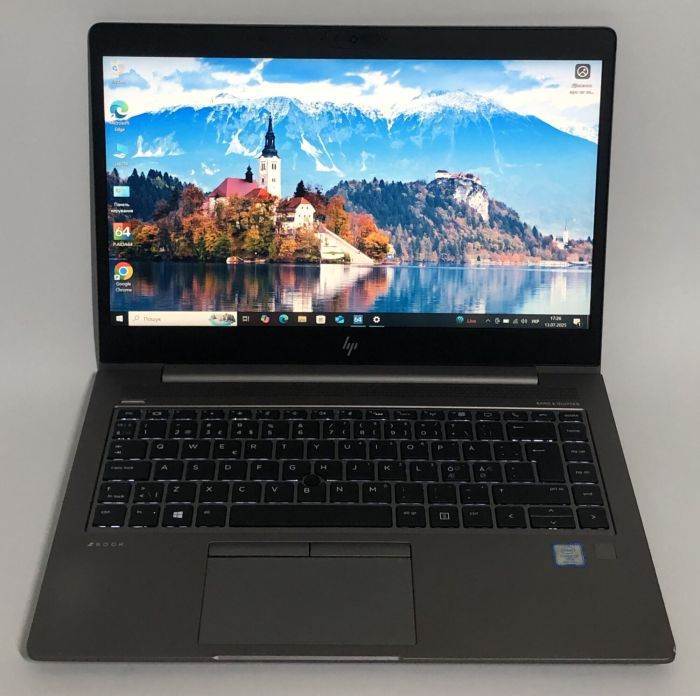 Ігровий ультрабук Б-клас HP ZBook 14u G6 / 14" (1920x1080) IPS / Intel Core i7-8665U (4 (8) ядра по 1.9 - 4.8 GHz) / 16 GB DDR4 / 512 GB SSD NVMe / AMD Radeon Pro WX 3200, 4 GB GDDR5, 128-bit / WebCam / Win 10 Pro б/в - зображення 2