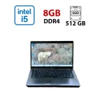 Ультрабук Dell Latitude 5400 / 14" (1920x1080) IPS / Intel Core i5-8365U (4 (8) ядра по 1.6 - 4.1 GHz) / 8 GB DDR4 / 512 GB SSD / Intel UHD Graphics / WebCam / HDMI б/в