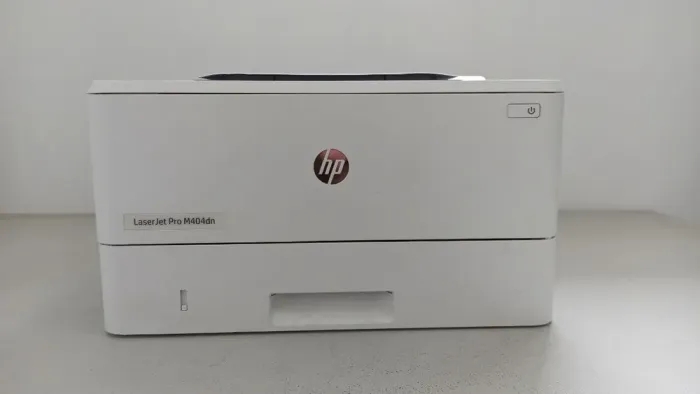 Принтер HP LaserJet Pro M404dn / Лазерний монохромний друк / 1200x1200 dpi / A4 / 38 стор / хв / USB 2.0, Ethernet / Дуплекс / Кабелі в комплекті б/в - зображення 3