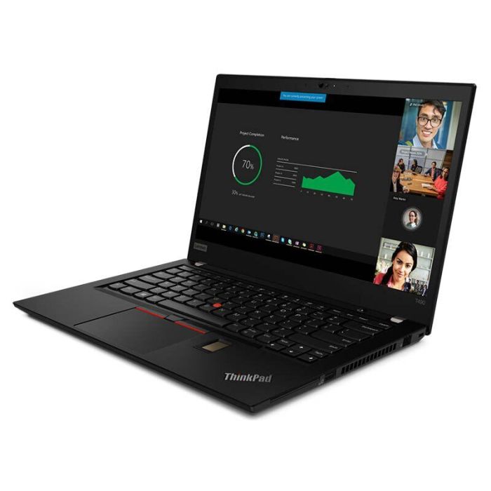 Ультрабук Lenovo ThinkPad T490 / 14" (1920x1080) IPS / Intel Core i5-8250U (4 (8) ядра по 1.6 - 3.4 GHz) / 8 GB DDR4 / 240 GB SSD / Intel UHD Graphics 620 / WebCam б/в - зображення 2
