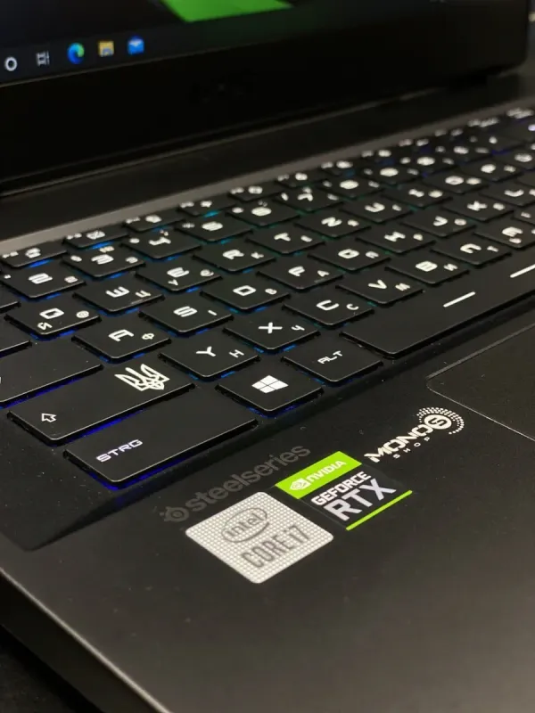 Ігровий ноутбук MSI GP 66 Leopard / 15.6" IPS / Core i7-10750H (6(12) ядер по 2.6-5 GHz) / 16GB DDR4 / 512GB SSD / GeForce RTX 3070, 8GB GDDR6, 256bit / WebCam / Win 10 Pro б/в - зображення 6