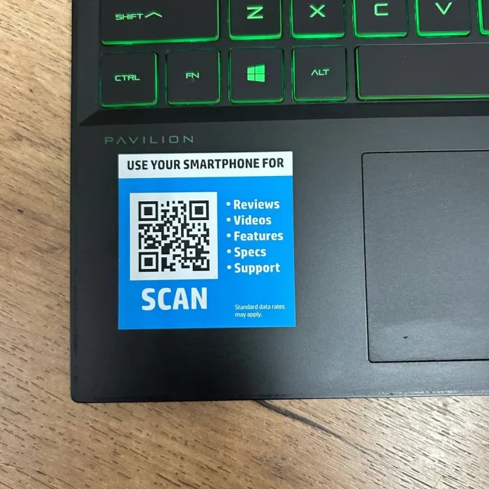 Ігровий ноутбук Б-клас HP Pavilion Gaming 15-ec0013dx / 15.6" (1920x1080) TN / AMD Ryzen 5 3550H (4 (8) ядер по 2.1 - 3.7 GHz) / 8 GB DDR4 / 256 GB SSD NVMe / nVidia GeForce GTX 1050, 3 GB GDDR5, 96-bit / WebCam б/в - зображення 8