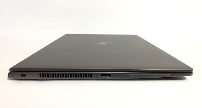 Ігровий ноутбук Б-класу HP Zbook 15u G5 / 15,6" (1920x1080) IPS / Intel Core i7-8650U (4 (8) ядра по 1,9 - 4,2 ГГц) / 32 ГБ DDR4 / 512 ГБ SSD / AMD Radeon Pro WX 3100, 2 ГБ DDR5, 128-біт / WebCam / Win 11 Pro б/в - зображення 4