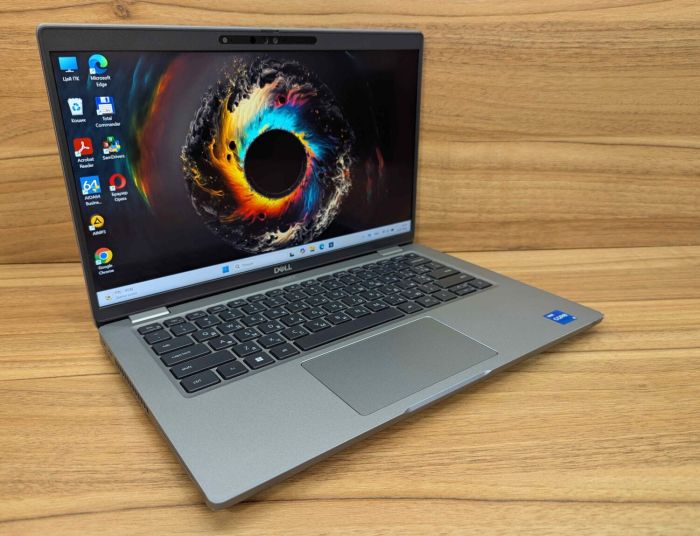 Ультрабук Б-клас Dell Latitude 5430 / 14" (1920x1080) IPS Touch / Intel Core i5-1235U (10 (12) ядер по 3.3 - 4.4 GHz) / 16 GB DDR4 / 480 GB SSD / Intel Iris Xe Graphics / WebCam / Windows 11 б/в - зображення 5