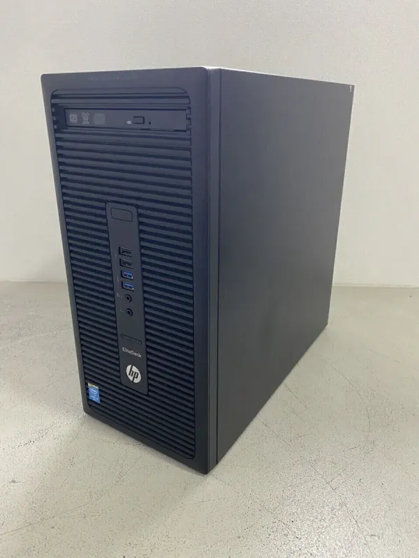 Комп'ютер HP EliteDesk 700 G1 Tower / Intel Core i5-4590 (4 ядра по 3.0 - 3.7 GHz) / 8 GB DDR3 / 240 GB SSD / Intel HD Graphics 4600 / DVD-ROM б/в - зображення 2