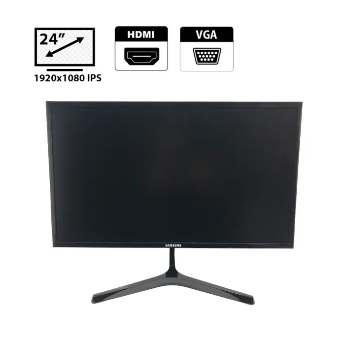 Монітор Samsung S24F356FHU / 24" (1920x1080) IPS / VGA, HDMI б/в - зображення 1