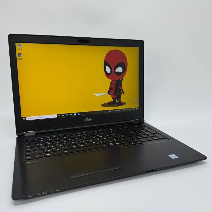 Ноутбук Fujitsu LifeBook U759 / 15.6" (1920x1080) IPS / Intel Core i5-8265U (4 (8) ядра по 1.6 - 3.9 GHz) / 8 GB DDR4 / 256 GB SSD / Intel UHD Graphics / WebCam б/в - зображення 2